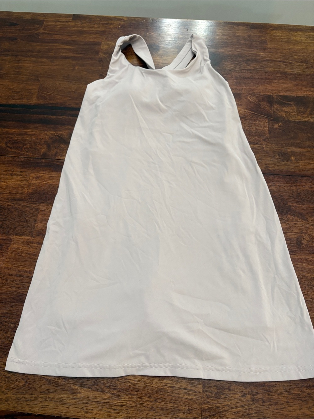 Light Pink Sleeveless Tank Dress - Women's Casual A-Line